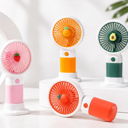 Fruit Style Mini Rechargeable Fan