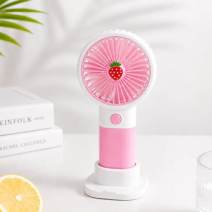 Fruit Style Mini Rechargeable Fan