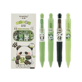 Interactive Panda Retractable Gel Pen Set