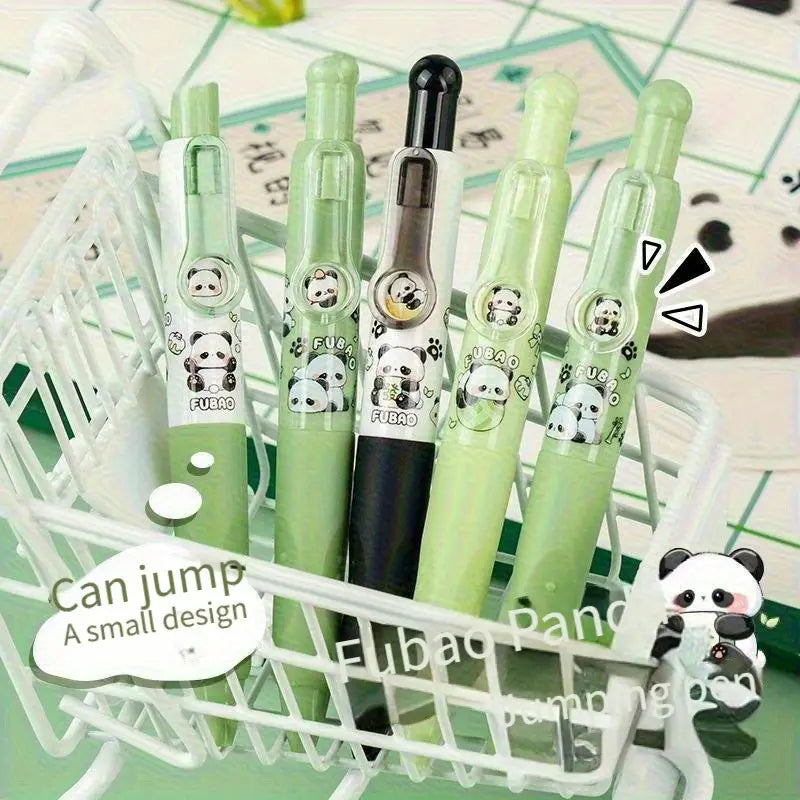 Panda Erasable Press Gel Pen Set