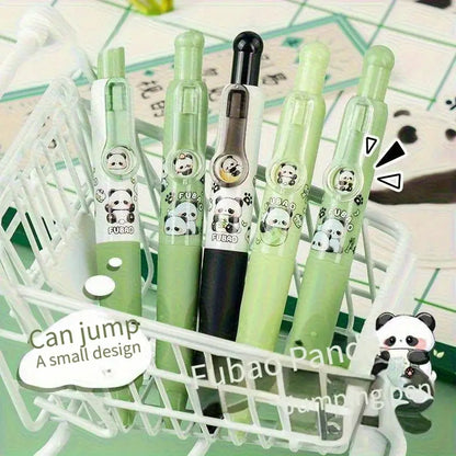 Panda Erasable Press Gel Pen Set