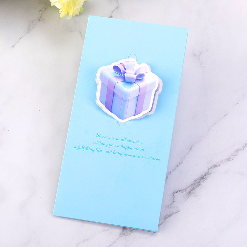 3D Cutout Wishes Greeting Cards