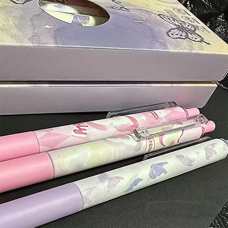 Butterfly Themed Retractable Gel Pens