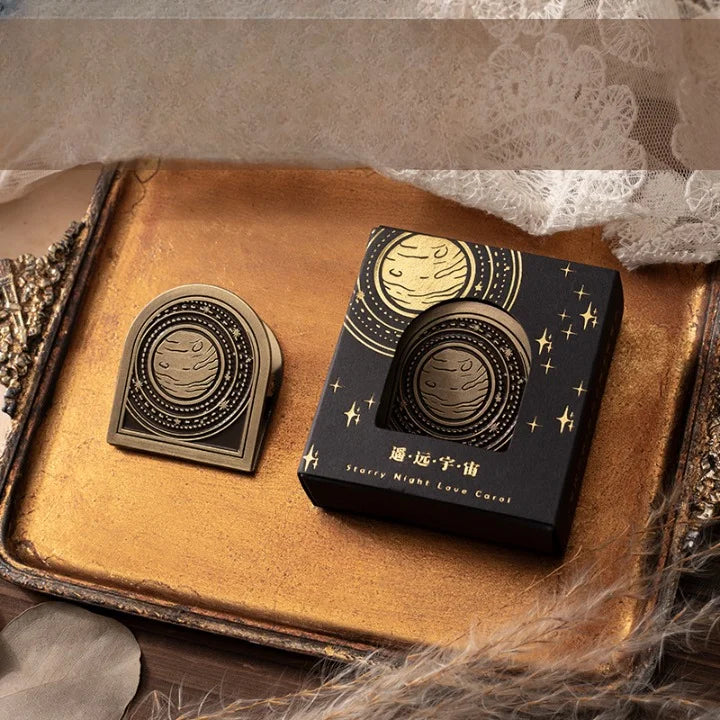 Good Day Metal Clip Starry Night Love Song Series