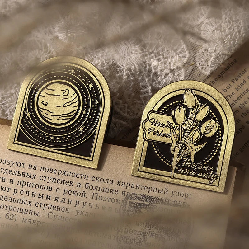 Good Day Metal Clip Starry Night Love Song Series