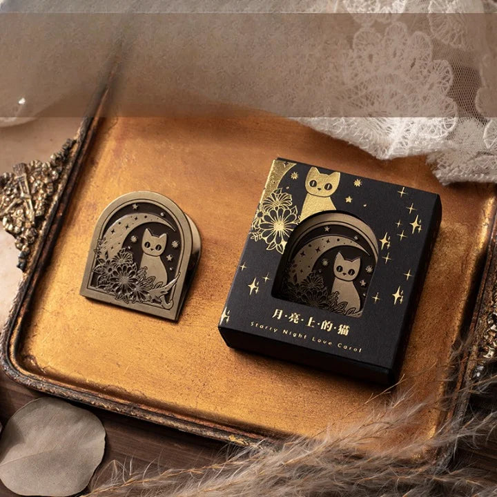 Good Day Metal Clip Starry Night Love Song Series