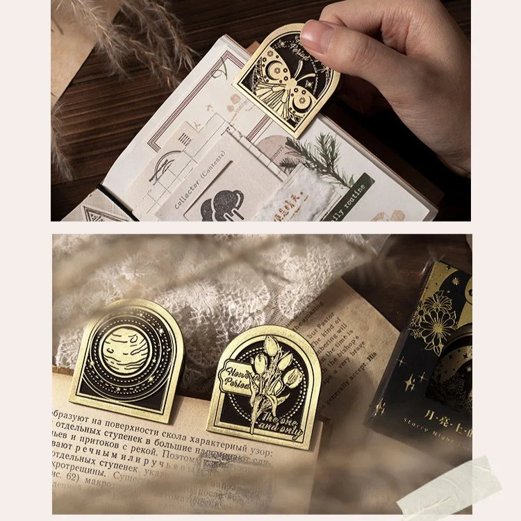 Good Day Metal Clip Starry Night Love Song Series