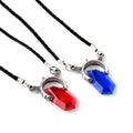 Gothic Crystal Amulet Sweater Chain Necklace