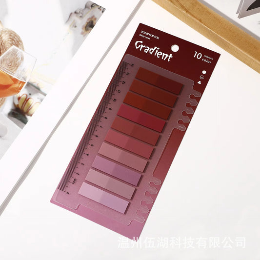 Gradient Color Index Sticky Notes Tabs