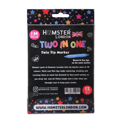 Hamster London Two In One Twin Tip Marker Pack