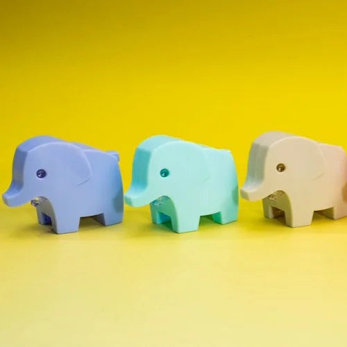 Halftoy Elephants Shape Pencil Sharpener