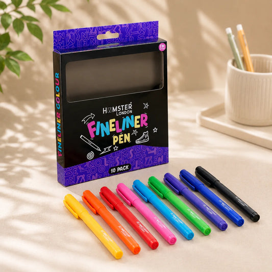 Hamster London - Fineliner Pen Set Of 10