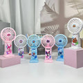 Kawaii Cartoon Rechargeable Mini Fan