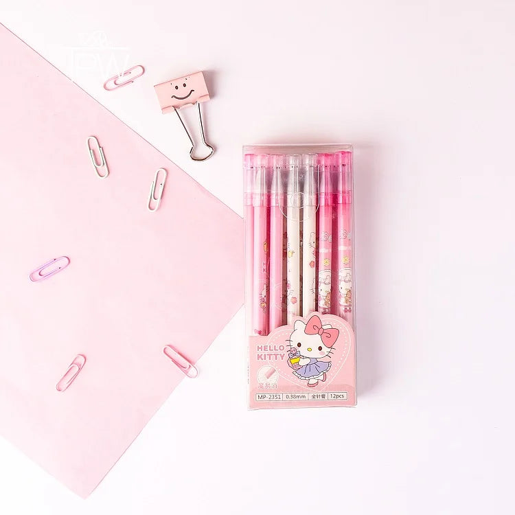 Happy Hello Kitty Erasable Gel Pens