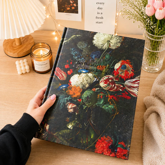 Jan Van Huysum Still Life With Flowers & fruit Sketchbook