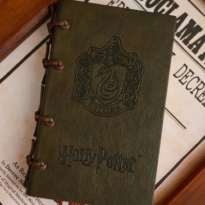 Harry Potter House Leather Cover Journal