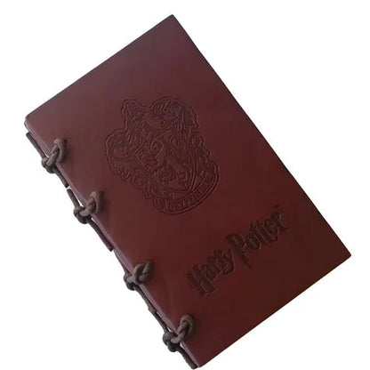Harry Potter House Leather Cover Journal