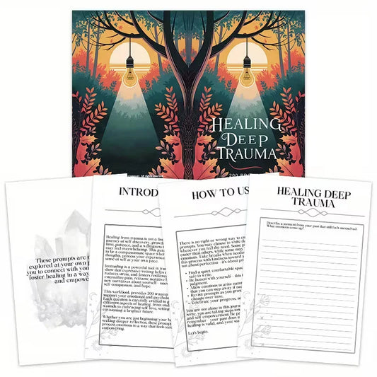Healing Deep Trauma Workbook Planner