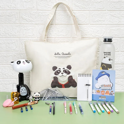 Hello Animals Gift Stationery Set with Shoulder Bag