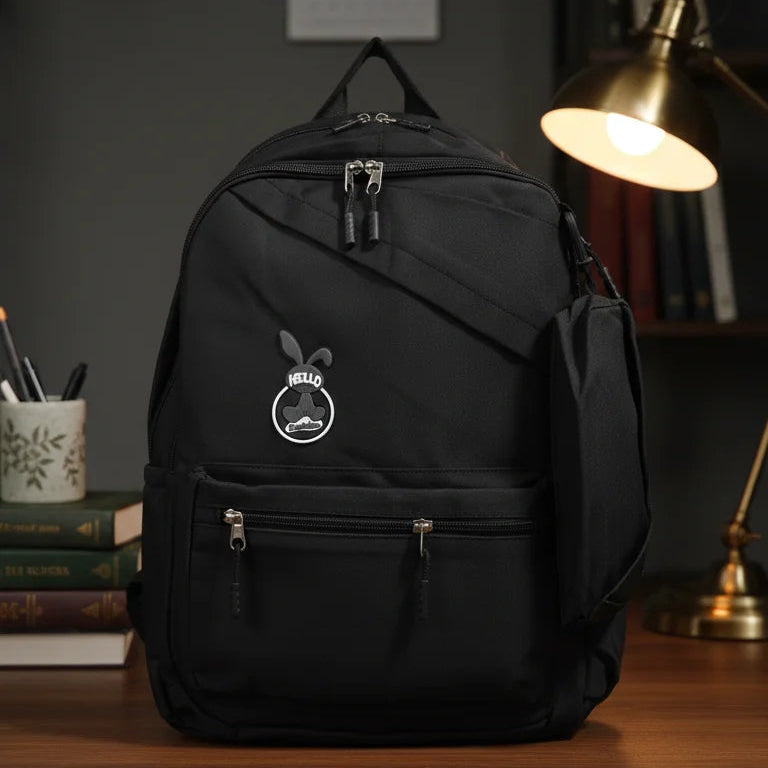 Hello Bunny Multi Pockets Backpack