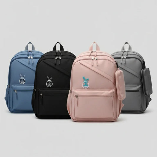 Hello Bunny Multi Pockets Backpack
