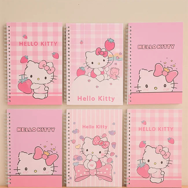 Hello Kitty A5 Spiral Notebook Collection