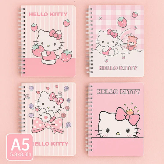 Hello Kitty A5 Spiral Notebook Collection