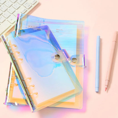 Holographic PVC Soft Transparent Binder