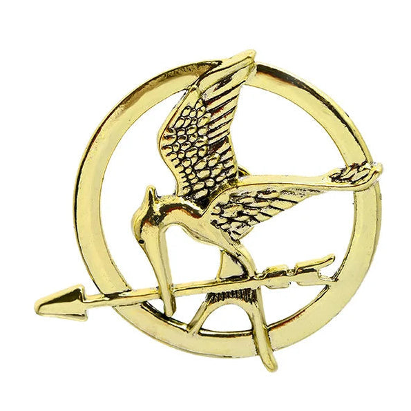 Mockingjay Mocking Bird Brooch Enamel Pin