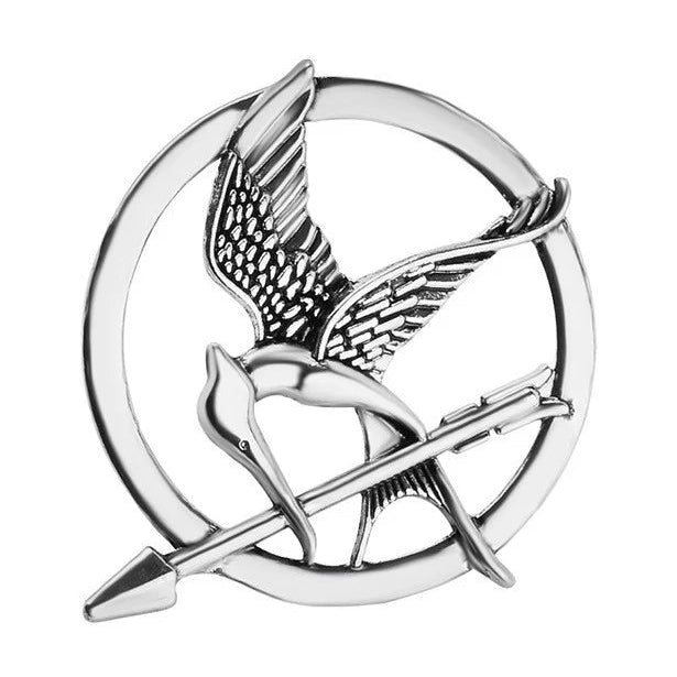 Mockingjay Mocking Bird Brooch Enamel Pin