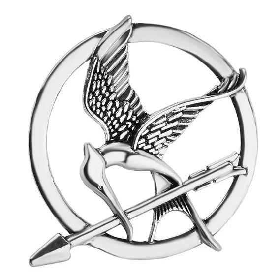Mockingjay Mocking Bird Brooch Enamel Pin