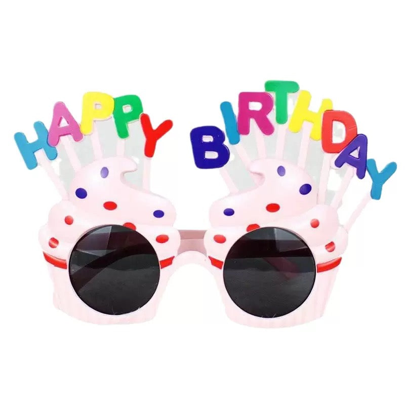 Happy Birthday Ice Cream Glasses