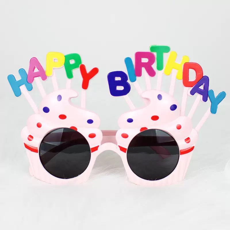 Happy Birthday Ice Cream Glasses