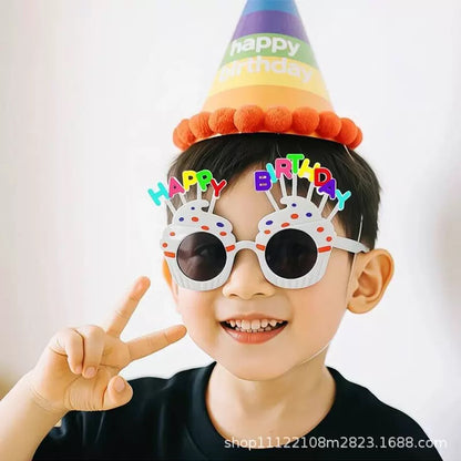 Happy Birthday Ice Cream Glasses