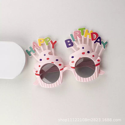 Happy Birthday Ice Cream Glasses