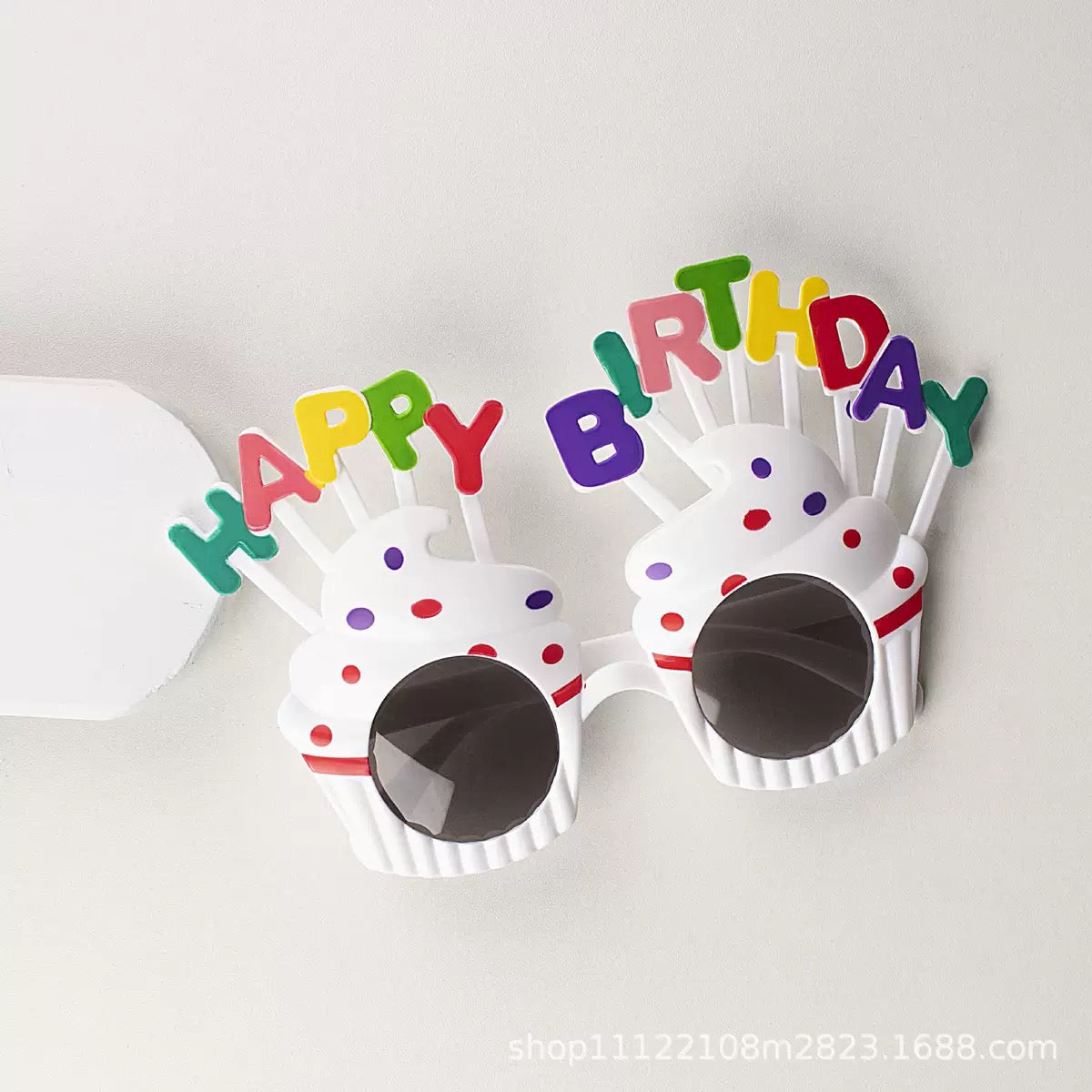 Happy Birthday Ice Cream Glasses