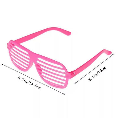 Neon Plastic Party Glasses