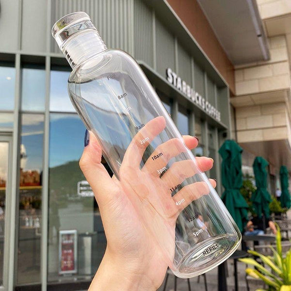 Transparent Plastic Water Bottle