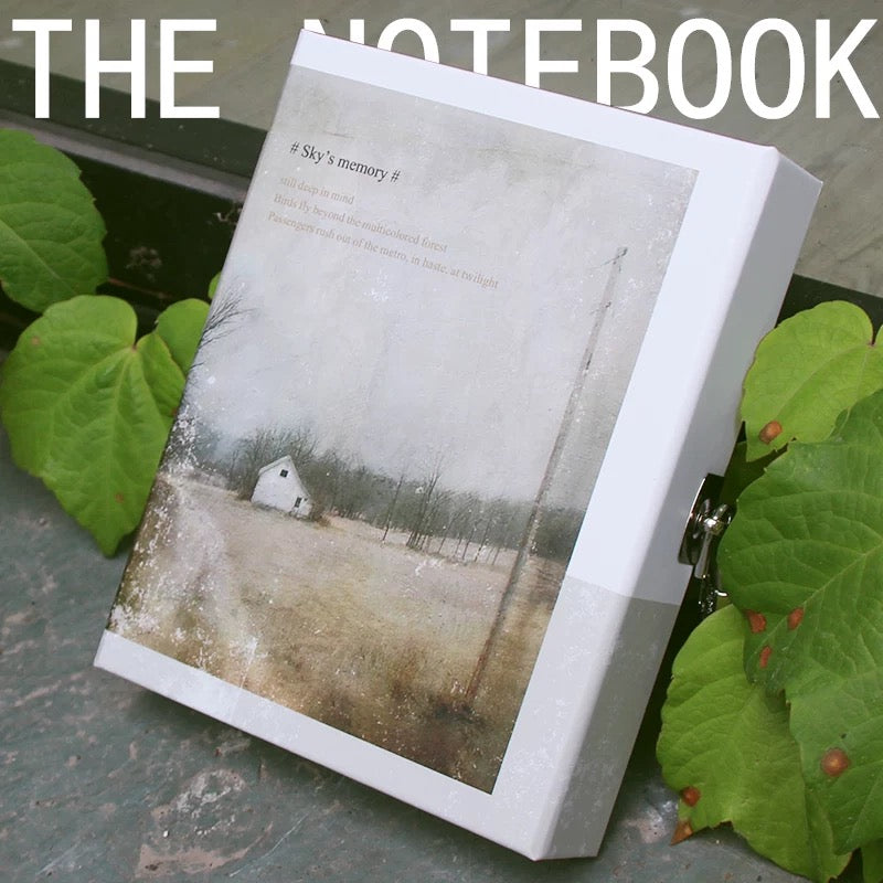 Sky Memory Boxed Journal with Lock