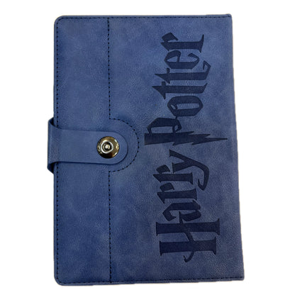Harry Potter Vintage Leather Notebook With Magnet