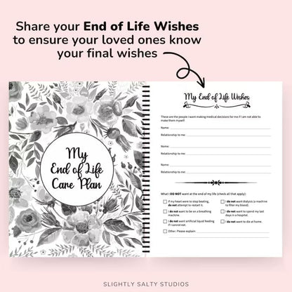 End-of-Life Planner & Journal – ‘I’m Dead, Now What?