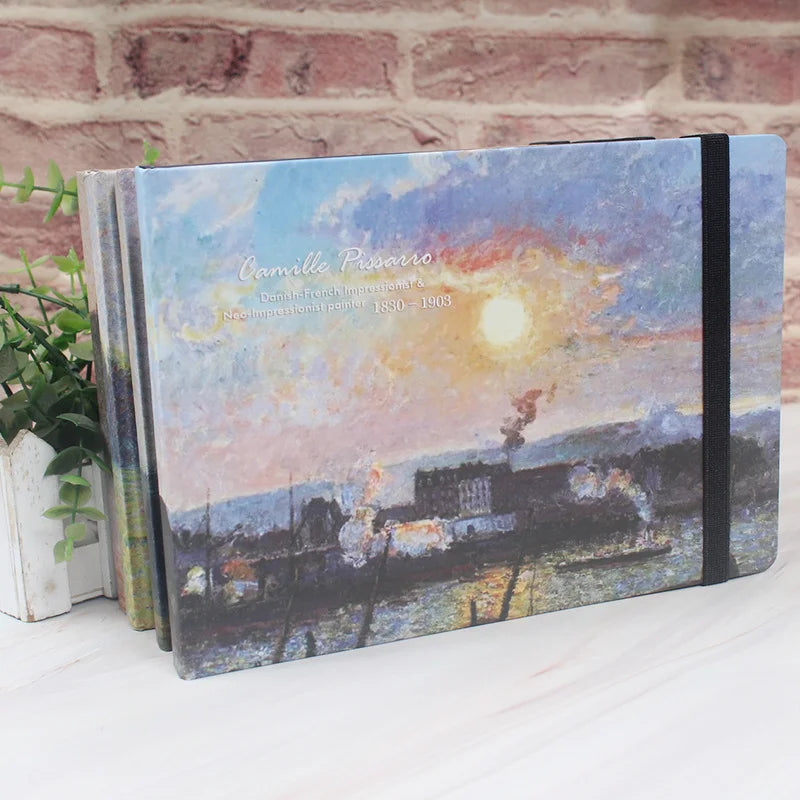 Impressionist Painted Landscape Sketchbook