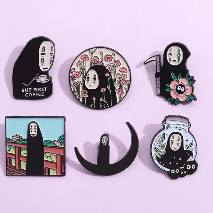 Spirited Away themed Brooches n Enamel Pin