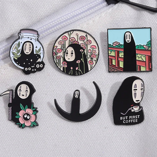 Spirited Away themed Brooches n Enamel Pin
