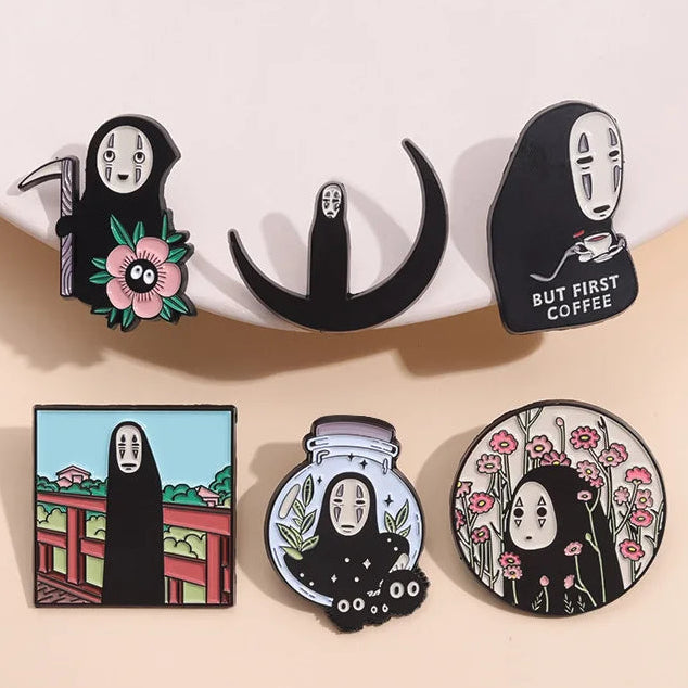 Spirited Away themed Brooches n Enamel Pin
