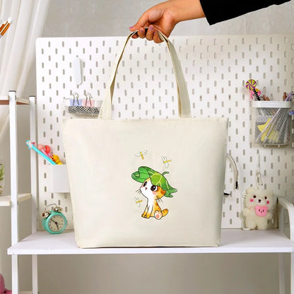 Soft Canvas Large Capacity Shoulder Bag