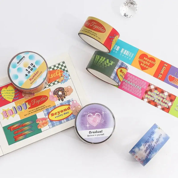 Joy Series PET Sticker Washi Tape