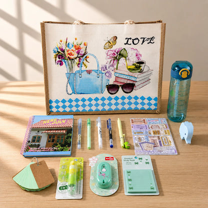 July Dreams Stationery Bundle with Tote Bag