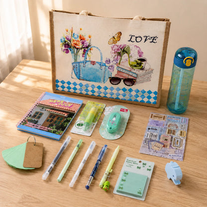 July Dreams Stationery Bundle with Tote Bag