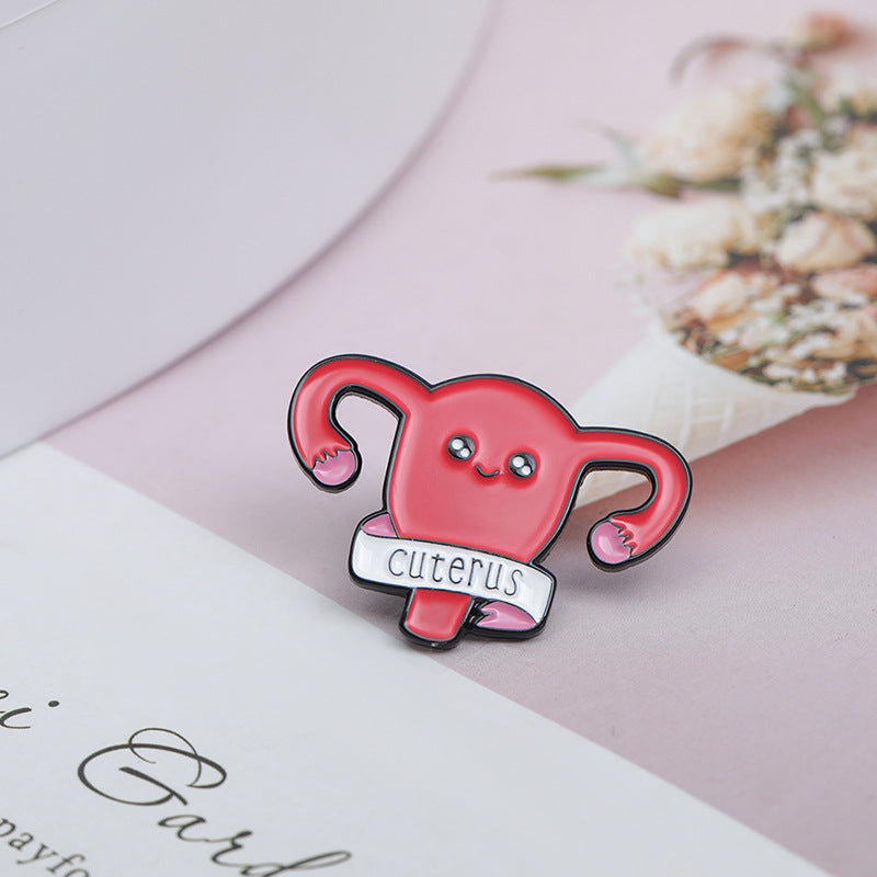 Cuterus Enamel Pin & Brooch